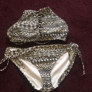 halter bikini set